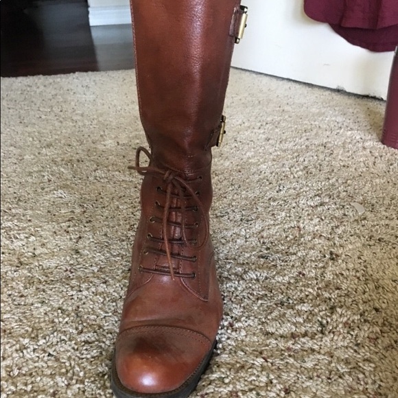 Leather riding boots - Picture 3 of 3